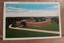 Iowa State University Of Iowa Iowa City 1939 White Border Good Condition