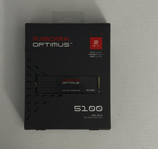 NEW/OB - 2TB SanDisk Optimus 5100 NVMe PCIe Gen4 M.2 2280 Internal SSD