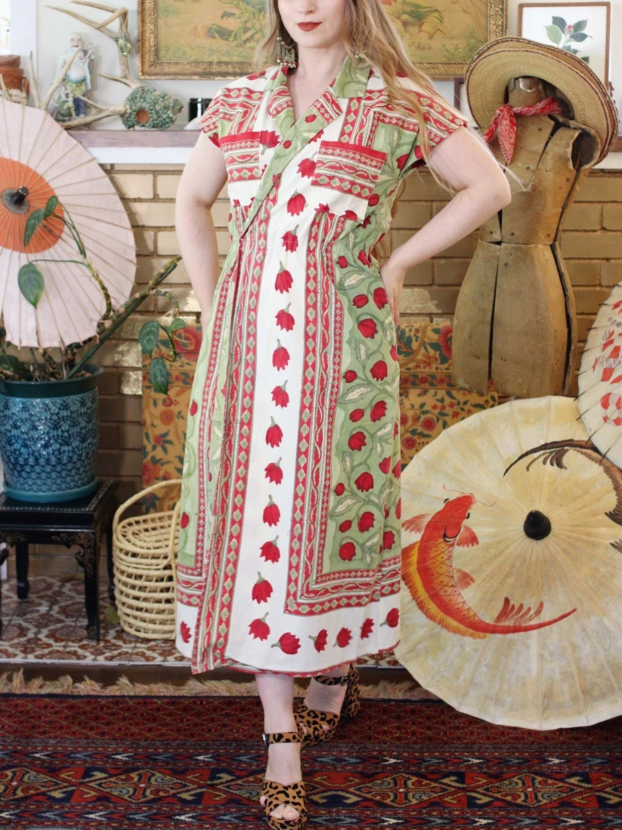 Indian Cotton Dress In Women's Vintage Dresses for sale - eBay Indian Cotton Dress In Women's Vintage Dresses for sale - eBay