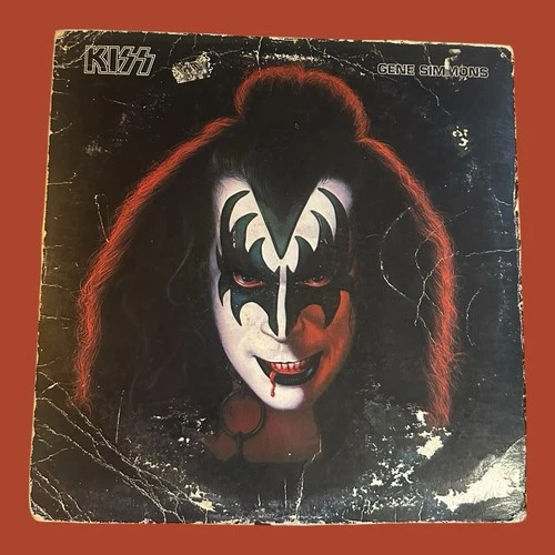 KISS Gene Simmons 1978 Solo Album F/F/EX ORIGINAL PRESSING Casablanca VTG Vinyl