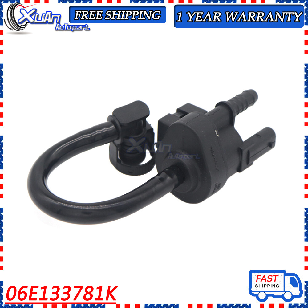 For Audi A6 A7 A8 Q5 Q7 S4 S5 3.0 Vapor Canister Purge Solenoid Valve 06E133781K