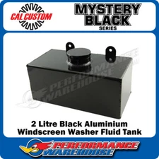 Cal Custom Windscreen Washer Tank Reservoir Polished Black