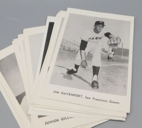 Lot x24 ~ 1963 Jay Publishing 5x7 Photos ~ Duke Snider, , Mccovey , Vic Power ++ - Picture 5 of 6