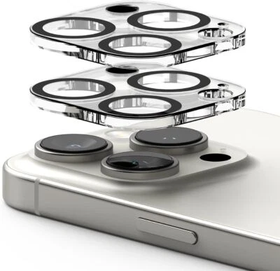 AVANA Pellicola protettiva fotocamera iPhone 16 | Plus | 16 Pro | 16 Pro Max vetro protettivo 2x