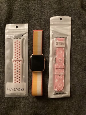 Apple Watch SE 44mm Rose Gold Aluminum 