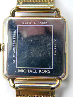Michael Kors MK3663 Brenner Yellow Gold Dial Yellow Gold  display picture 2