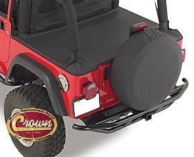 Jeep Tj Wrangler 97 06 Tonneau Cover Black Reduced Ebay