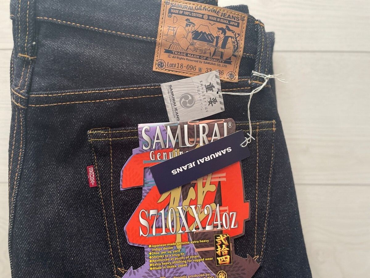 SAMURAI JEANS S710XX 24OZ 極 Special Limited Edition Slim SAMURAI JEANS S710XX 24OZ 極 Special Limited Edition Slim
