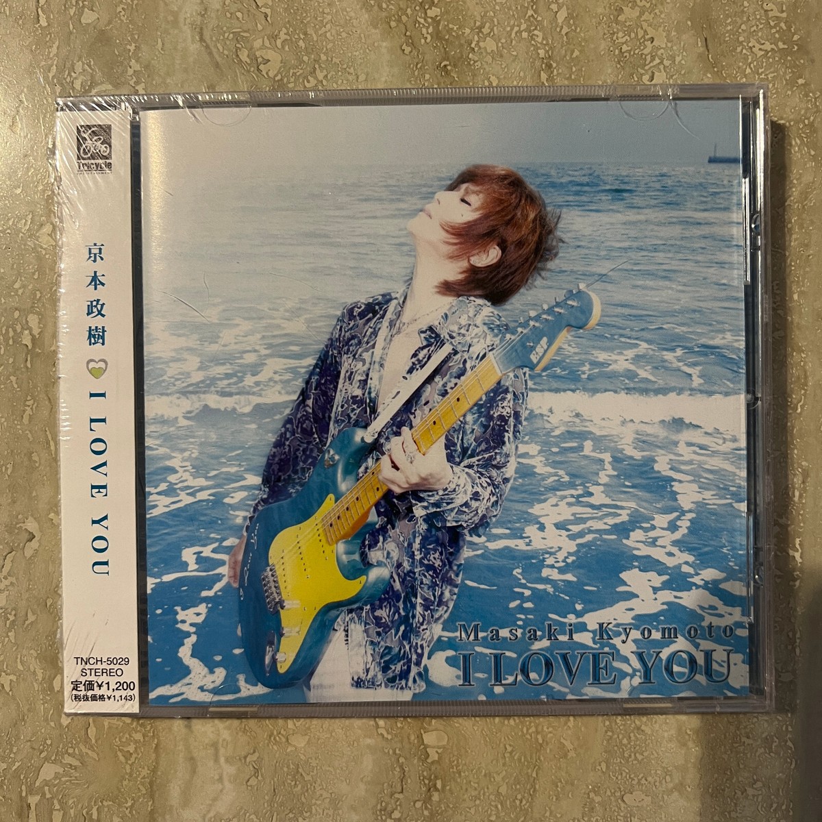CD Masaki Kyomoto I Love You Japanese J-Pop Japan 2005 Tricycle