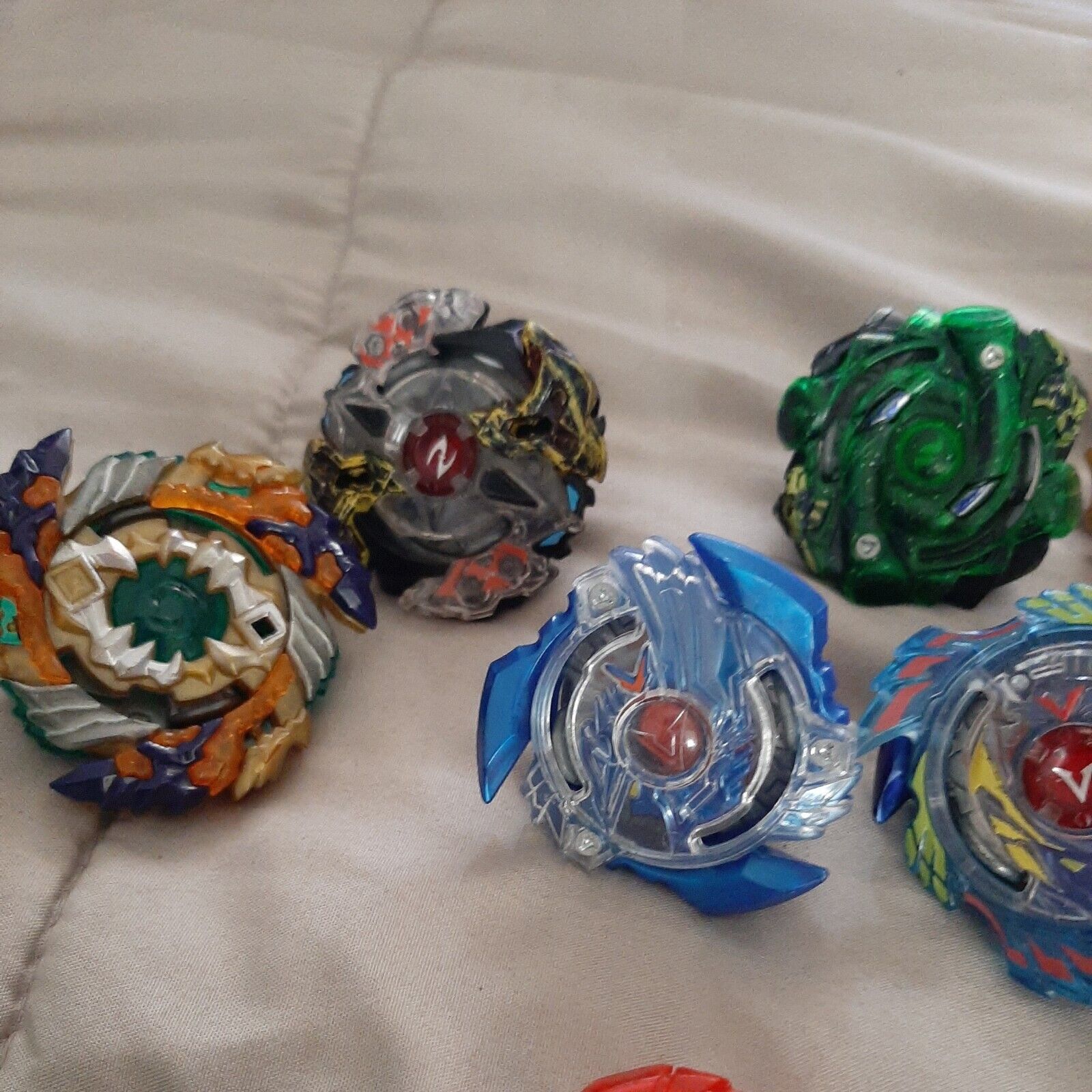 Vintage Beyblade Spinners Random Launcher and Ripcord 