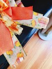 15” Halloween Autumn Handmade Ribbon Bow For Decorations — photo 4