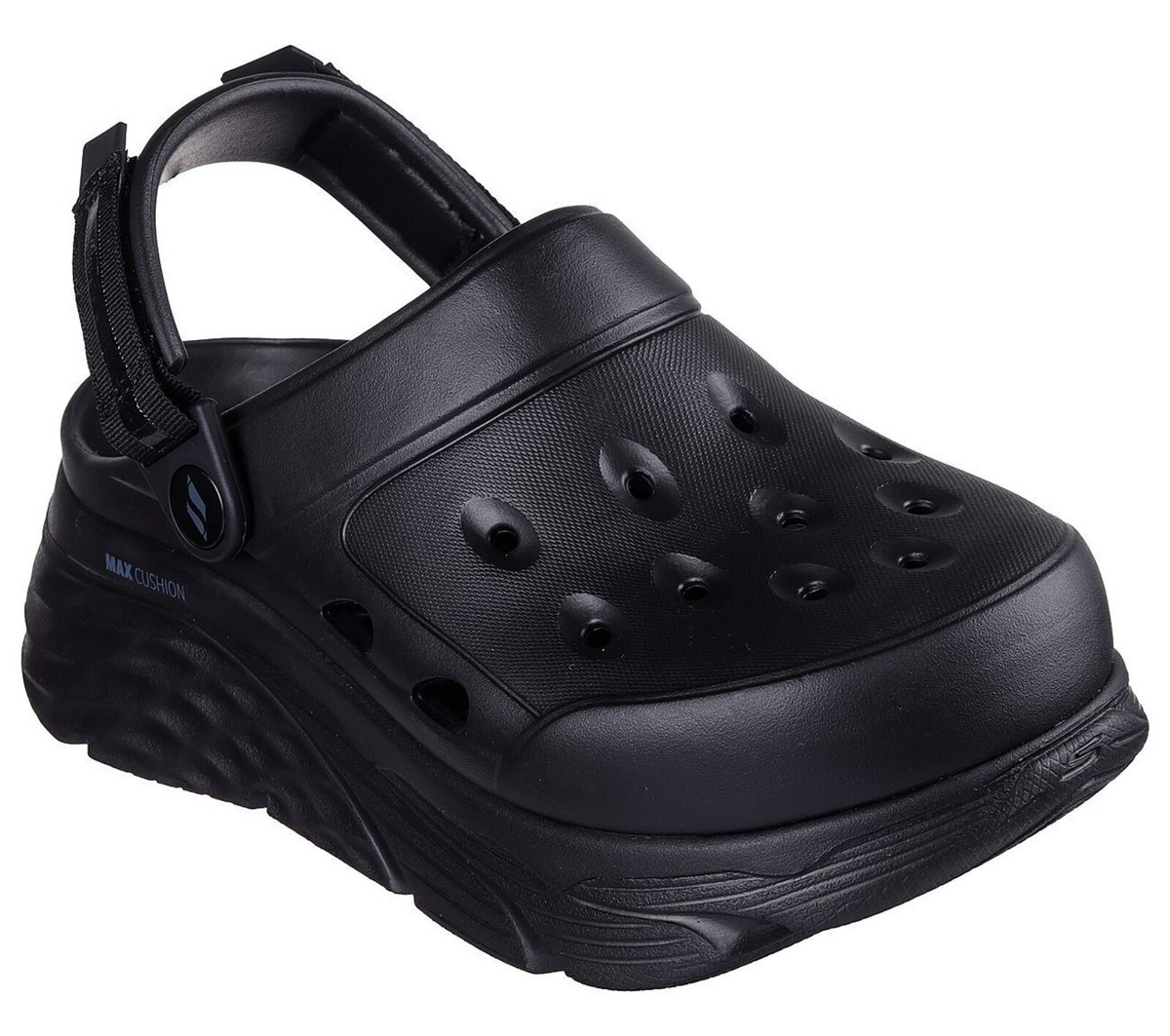 ⭐︎aina⭐︎ Skechers Max Cushioning Foamies [111268BBK] Women Sandals