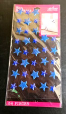 BLUE STARS Star MVP Student Actor Dancer Best Military Jolee's Bling Stickers