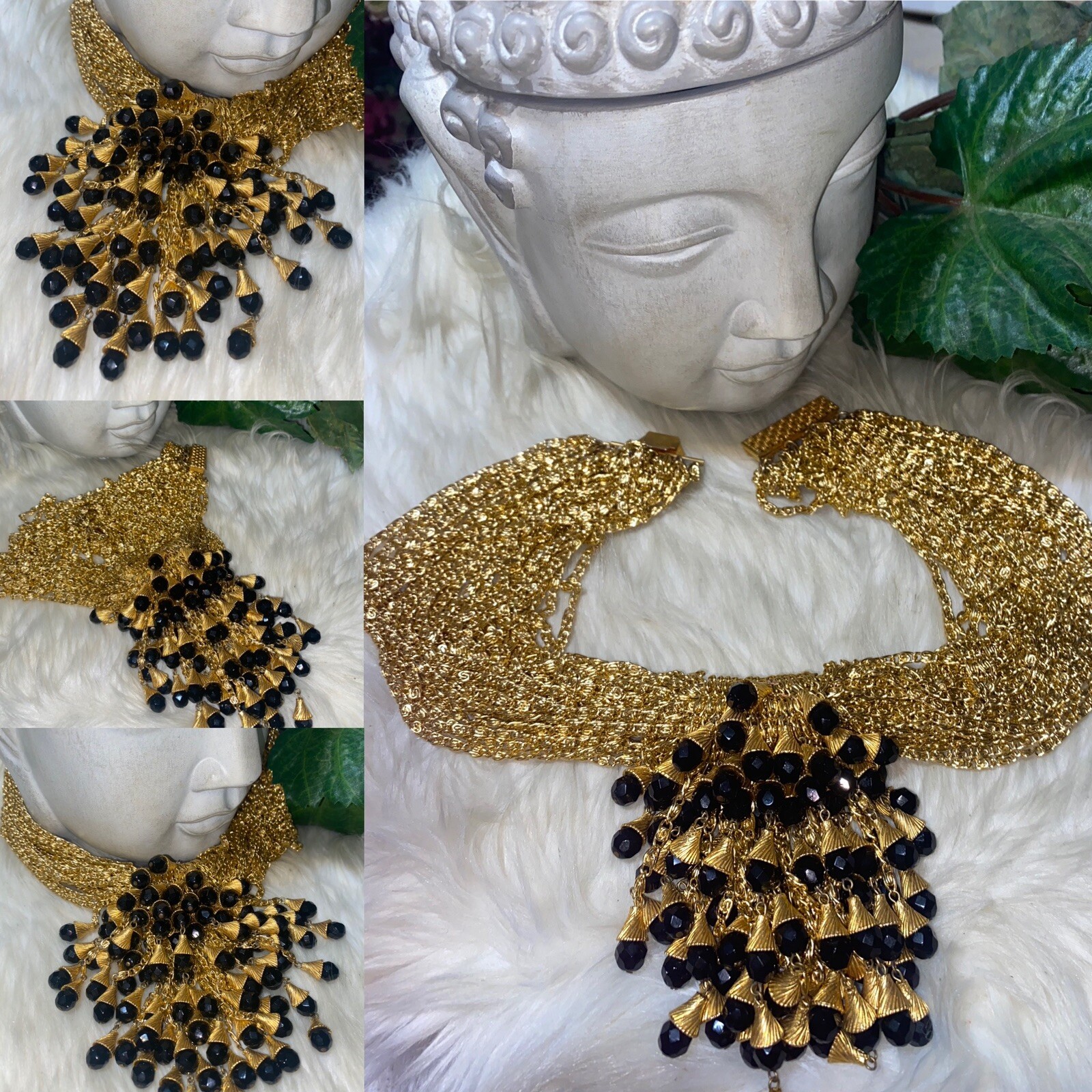 Coppola Early Rare Mega Massive Statement Necklac… - image 24