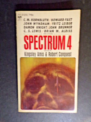 Spectrum 4, Anthology of SF (1965 Berkley) Kingsley Amis, PB, J50