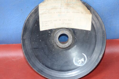 NOS 1960's Dodge Power Steering Pump Pulley 13/16" Shaft 6-3/8 Dia Mopar 2120225 - Picture 2 of 13