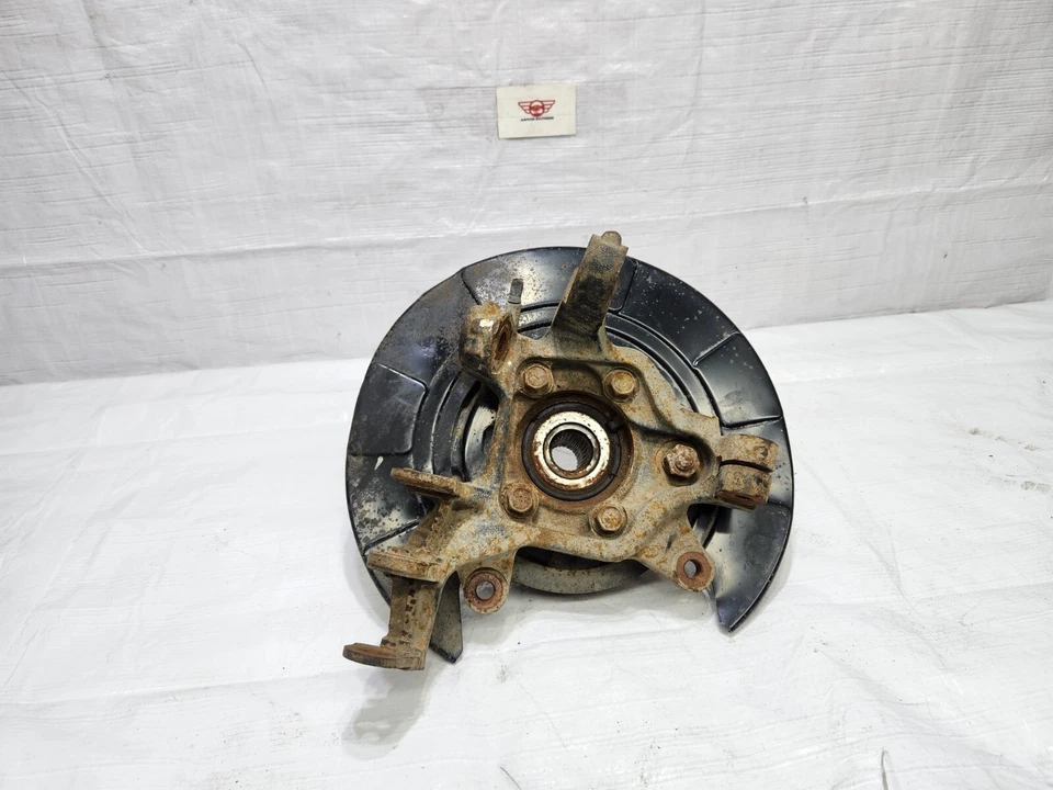 2013-2015 Mitsubishi Lancer Evolution Spindle Knuckle Hub Rear Right RH OEM - Image 2 of 4