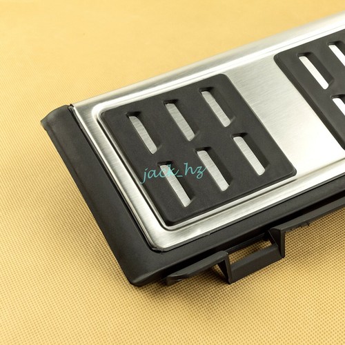 Footrest Dead Gas Brake Pedal Cover Set For VW Golf Jetta Tiguan Audi A3 Q2 Q3 - Picture 7 of 8