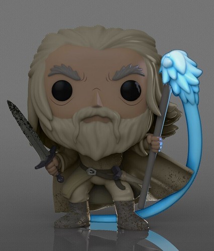 The Lord of the Rings Gandalf The White Pop! Funko glow vinyl figure n° 1203 - Imagen 4 de 7