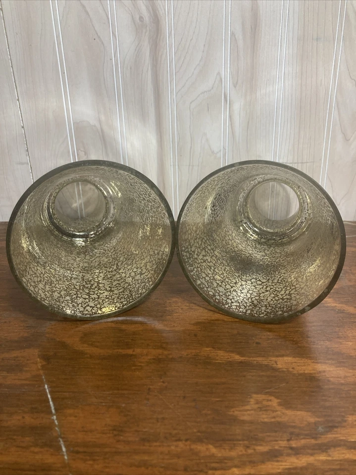 Colgante Kichler 43628 Níquel Evie 6 Luces 34" Multi Luz Con Vidrio Mercurio Foto 4 de 4