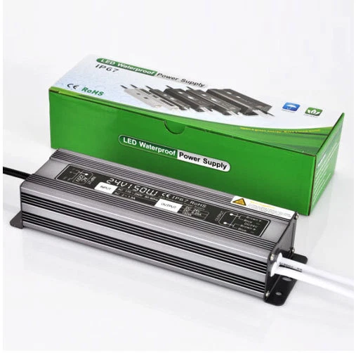 150W 24V 6.25A Waterproof Transformer Power supply Adaptor Led Strip Light UK Se - Image 3 of 4