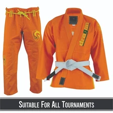 Premium Jiu Jitsu Gi & BJJ Kimonos Kids Martial Arts With Free belt and Gi Bag