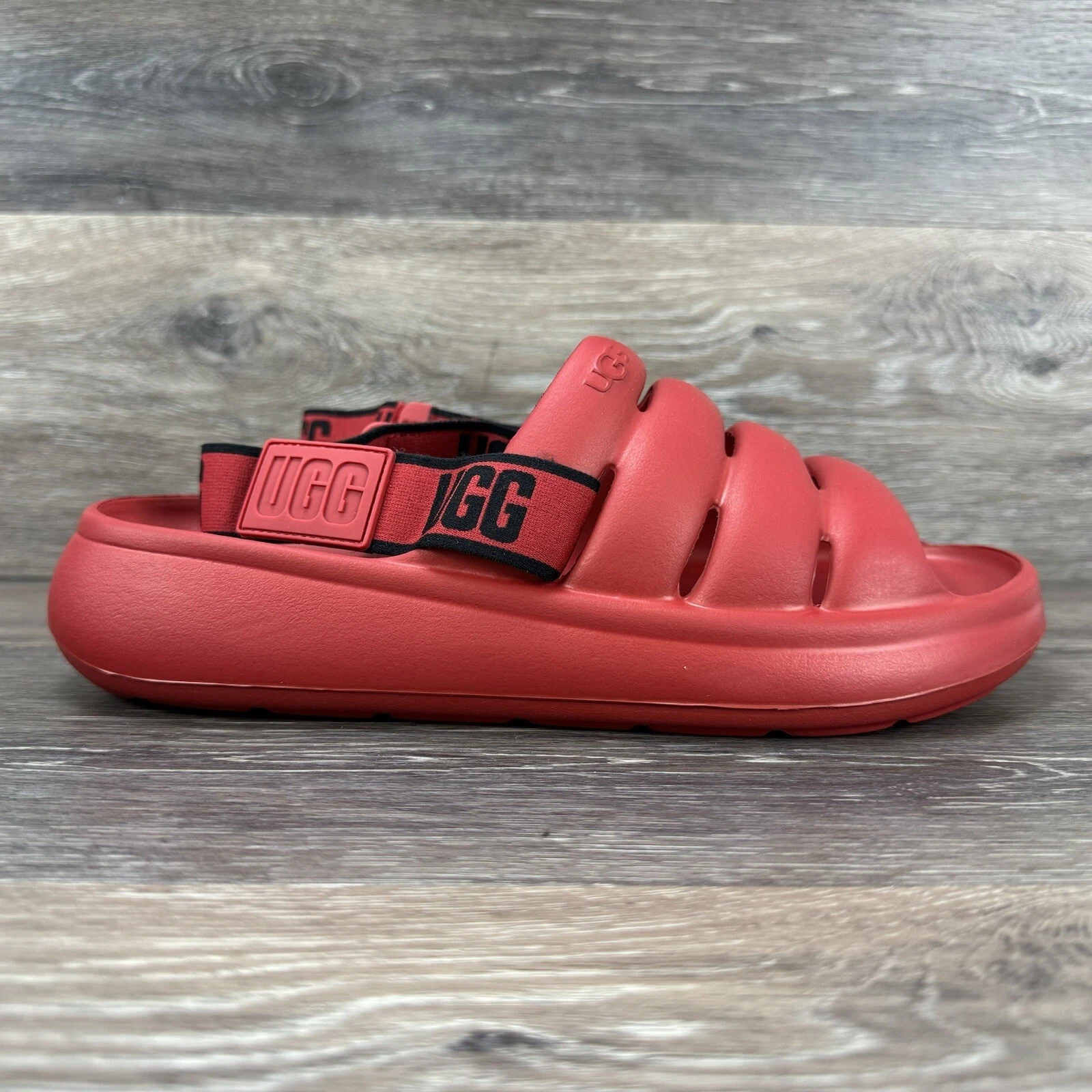 SANDALO SLINGBACK IMPERMEABILE UGG SPORT YEAH SLIDE DA UOMO TAGLIA 9 US SAMBA