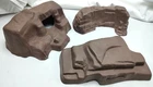 Vintage Prehistoric & Dinosaur Marx Playsets Large Rock Formations Set of 3