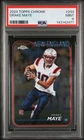 2024 TOPPS CHROME #203 DRAKE MAYE ROOKIE RC PSA 9