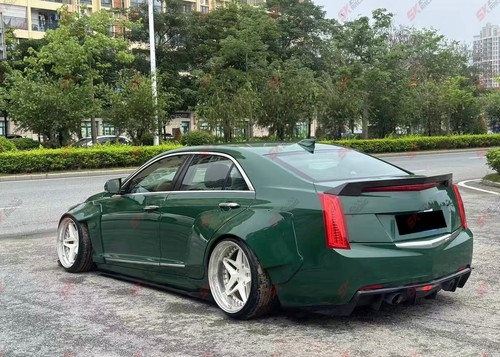 For Cadillac ATS-V 4-Door Sedan 2016-18 Side Fender Flare Wide Wheel Arch Cover - Bild 17 von 23