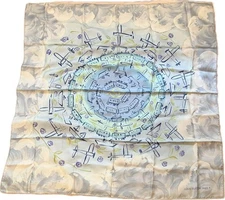 Louis Vuitton Scarf Carre 95 Silk Square 37.4in for Present from JAPAN