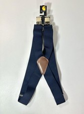 New Carhartt 52 Navy Blue Utility Suspenders