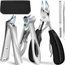 Heavy Duty Toenail Clippers for Seniors Thick Toenails, Large Toe Nail Clippers