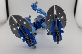 LEGO Bionicle Gali Nuva 8570 Toa Water Complete Canister Manual Poster Mask 2002