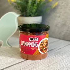 HEXA Jjamppong Korean Spicy Seafood Noodle Soup Mix 150gm Bottle