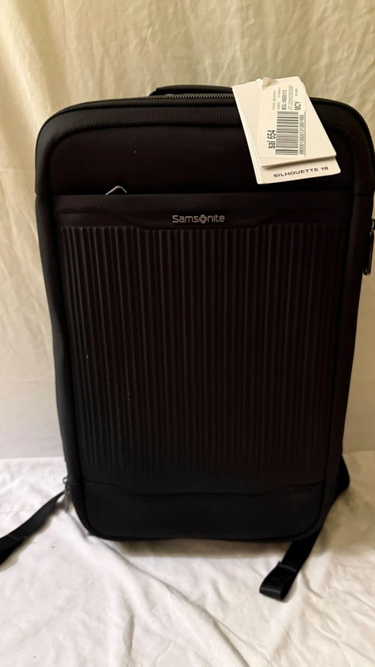 NEW Samsonite Silhouette 20" Travel Backpack Black - Image 2 of 4