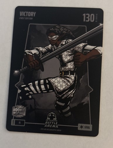 2024 Bo Jackson Battle Arena Victor Wembanyama Victory Rookie Steel Paper #15