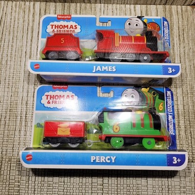 NEW Mattel Thomas & Friends Motorized JAMES AND PERCY