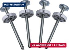 Universal Baby Gate Threaded Spindle Rod, Baby Gate Wall Protector,M8 8mm Repl