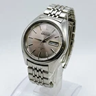 Seiko Actus 7019-7060 Automatic 21 Jewels Vintage Day-Date Men's Watch Japan