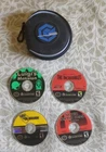 Bundle Lot 4 GameCube Discs Untested Smash Bros, Luigi's Mansion, Simpsons, Etc