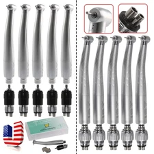 YABANGBANG Dental High Speed Handpiece + 4 Hole Quick Coupler 360° Swivel