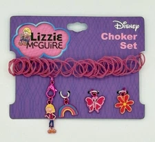 Disney Lizzy McGuire Choker Set New on Card