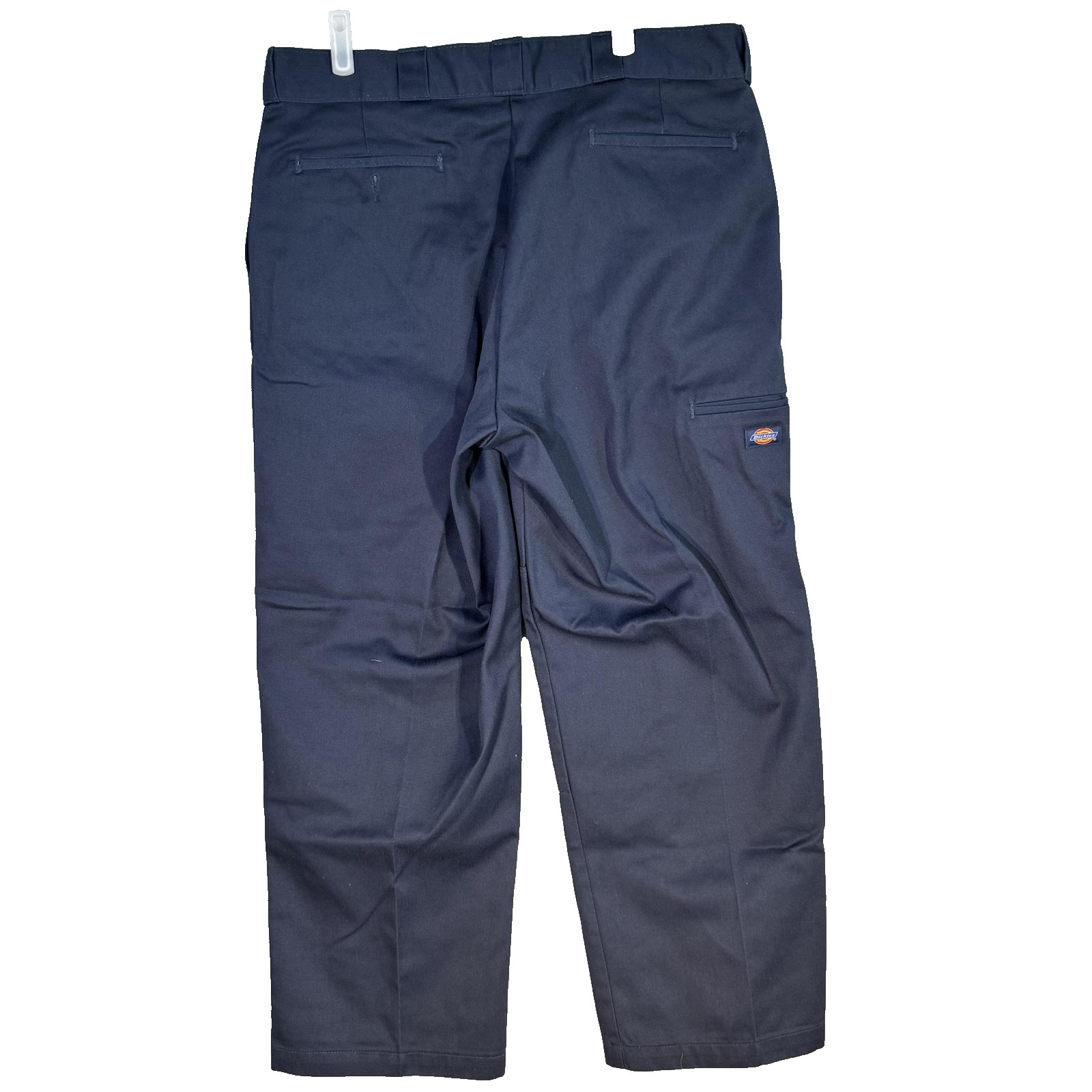 Dickies Double Knee Work Pants Mens 38x30 Navy Blue Durable Utility Workwear image 2