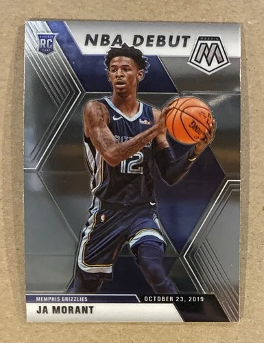 2019-20 Mosaic Ja Morant NBA Debut Rookie Card #274 Grizzlies