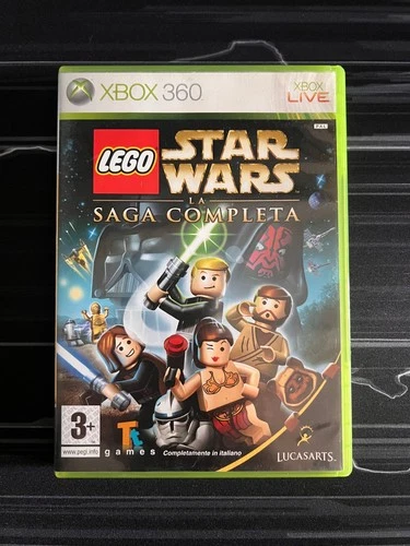 Lego Star Wars The Complete Saga Xbox 360 Video Game LucasArts 2007 PAL ITA