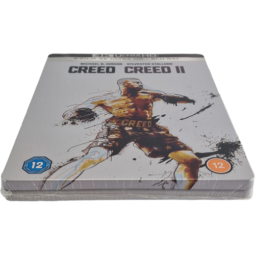 Creed / Creed II SteelBook 2 Films 4K Ultra HD + Blu-ray Limited Edition Zone B - Picture 7 of 12