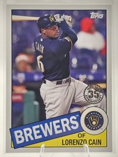 2020 Topps #85TB-23 Lorenzo Cain 1985 Topps Baseball 35th Anniversary