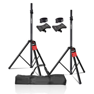 5Core Speaker Stand Tripod Pair Heavy Duty Adjustable 72'' Universal Mount w Bag