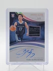 YUKI KAWAMURA 2024-25 IMMACULATE ROOKIE PATCH AUTO TAGS 1/3 #137 Q5692